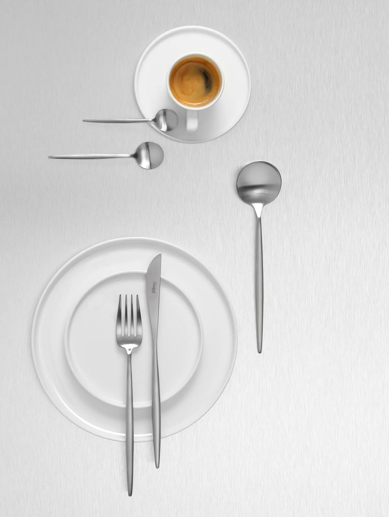 besteckset "moon" 24-teilig, silber matt - Image 6