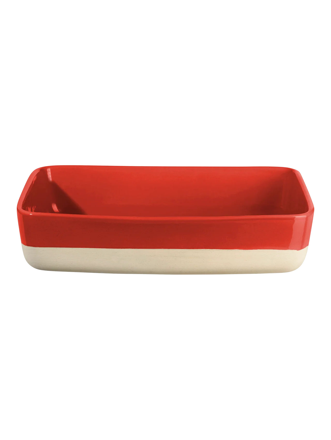 auflaufform rechteckig, rot