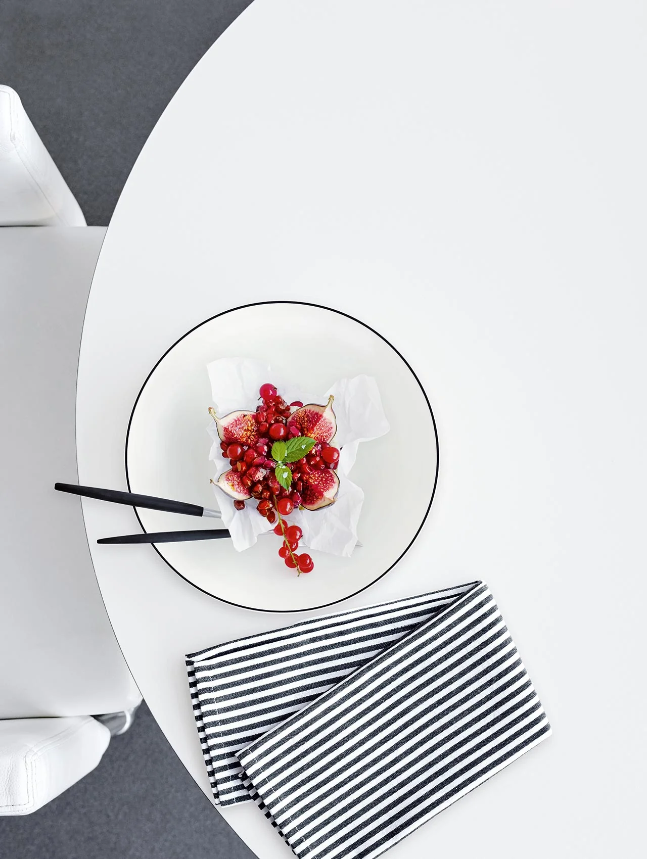 dessertteller, ligne noire - Image 4