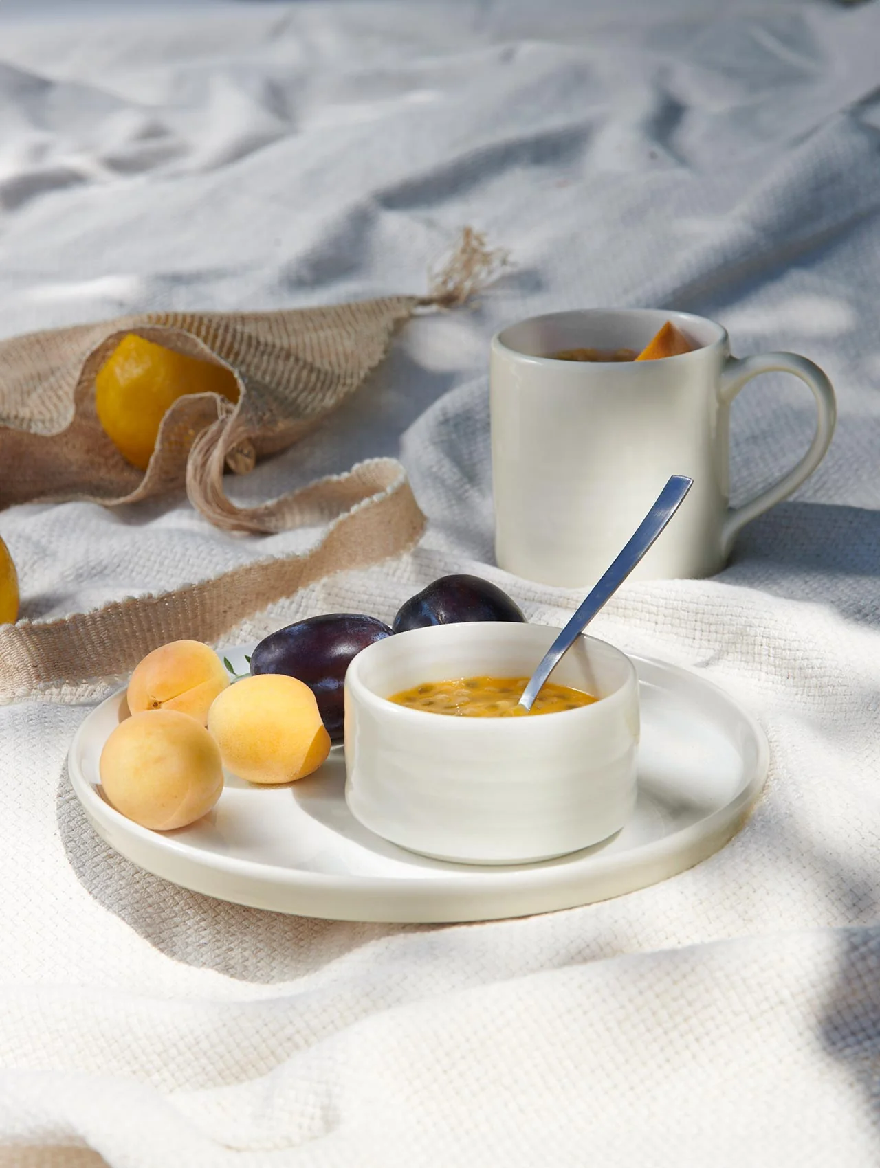 dessertteller, sparkling white - Image 3
