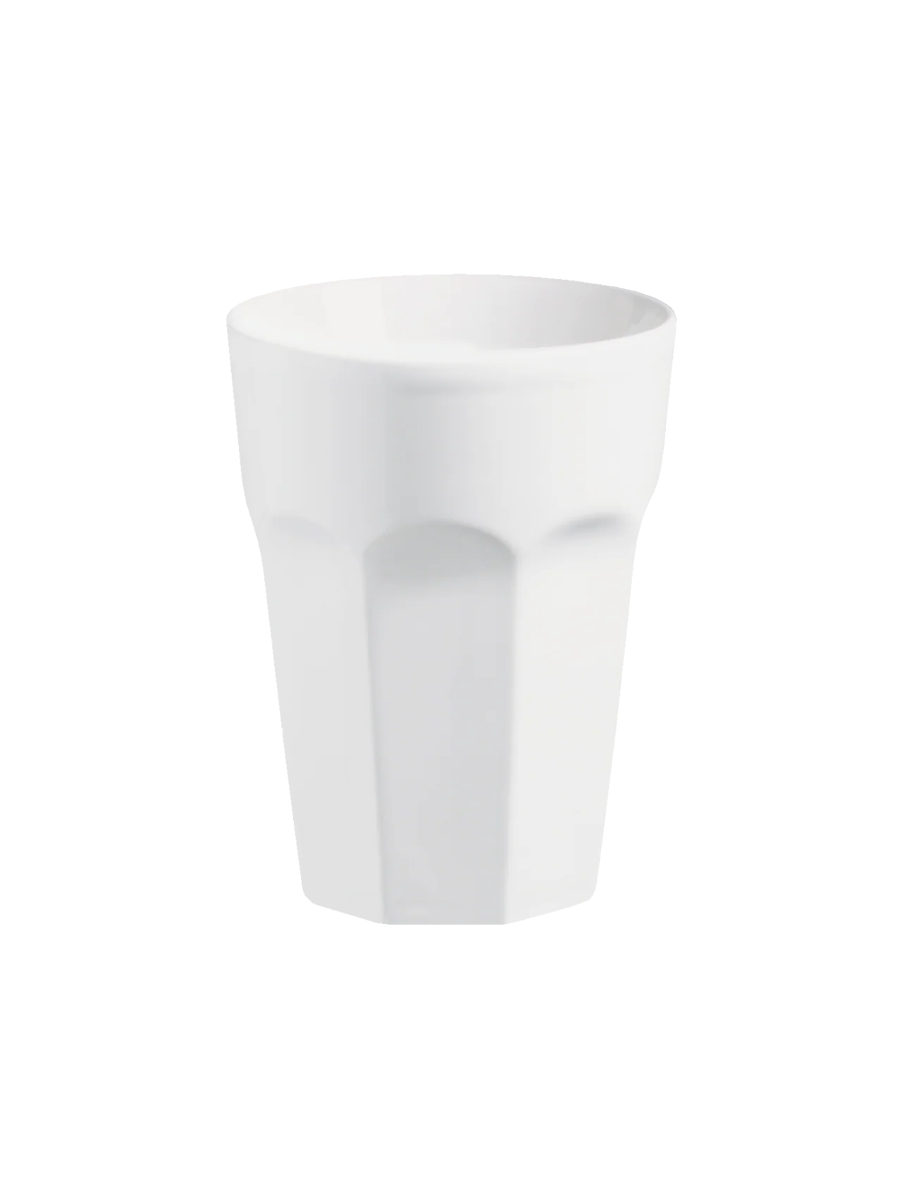 espressobecher, weiß matt