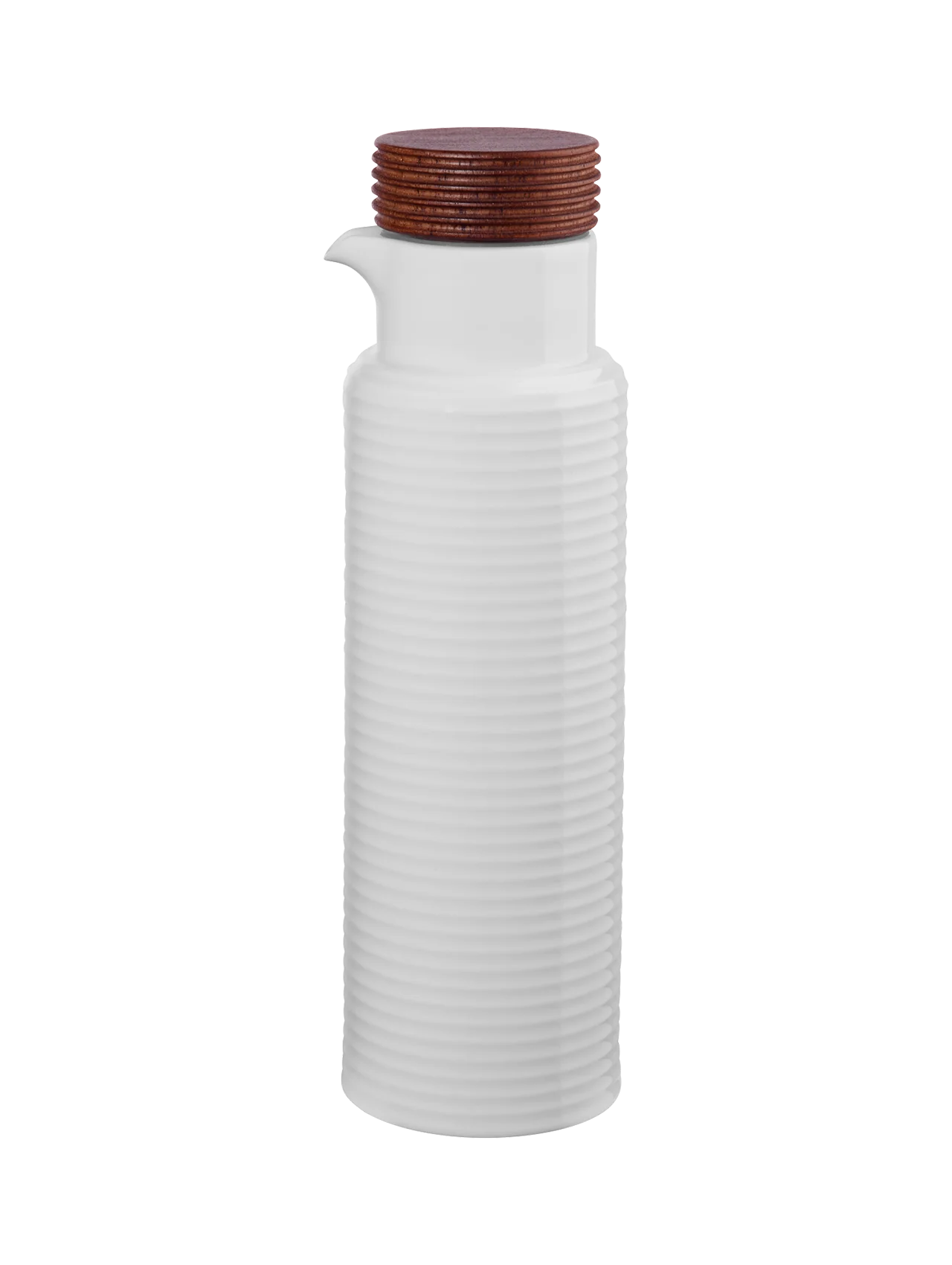 essig- und ölflasche, white