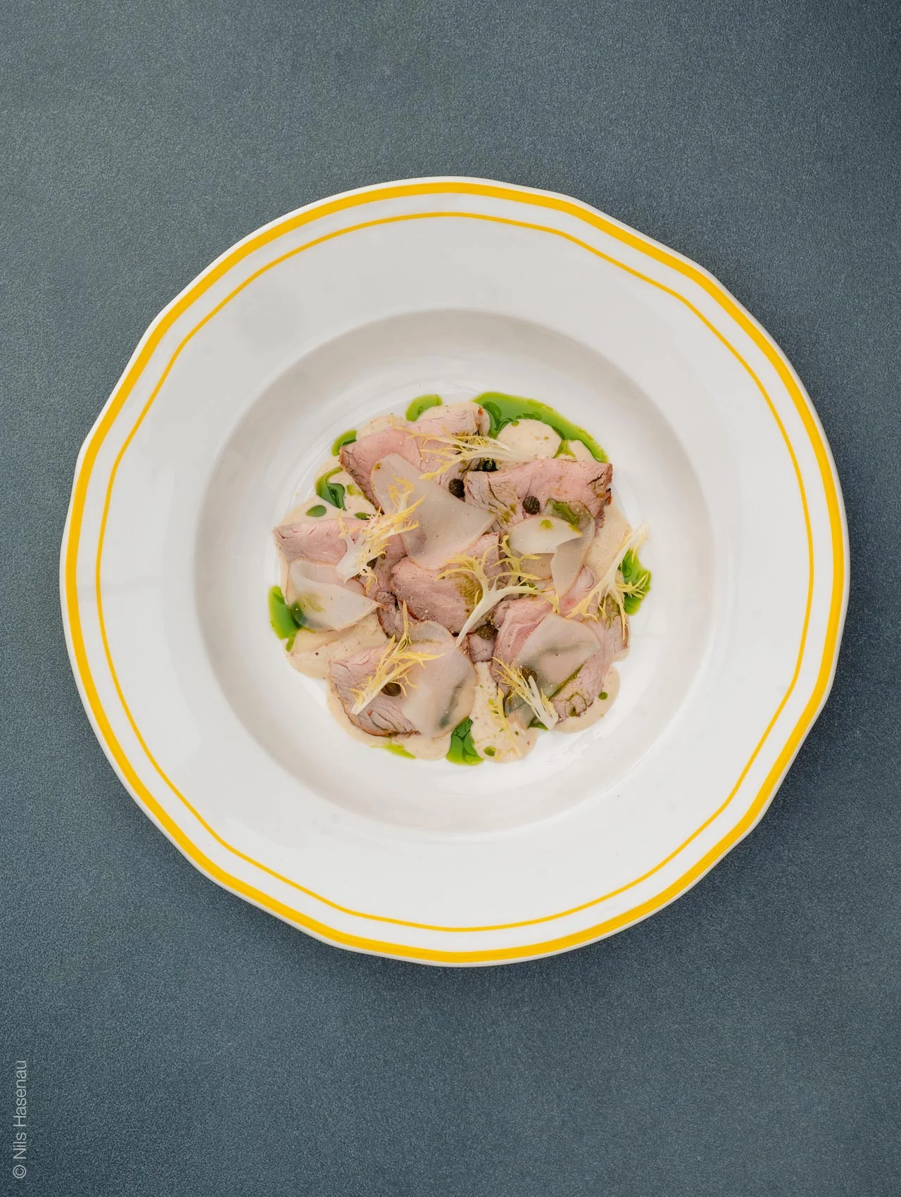 gourmetteller mit fahne - Image 3