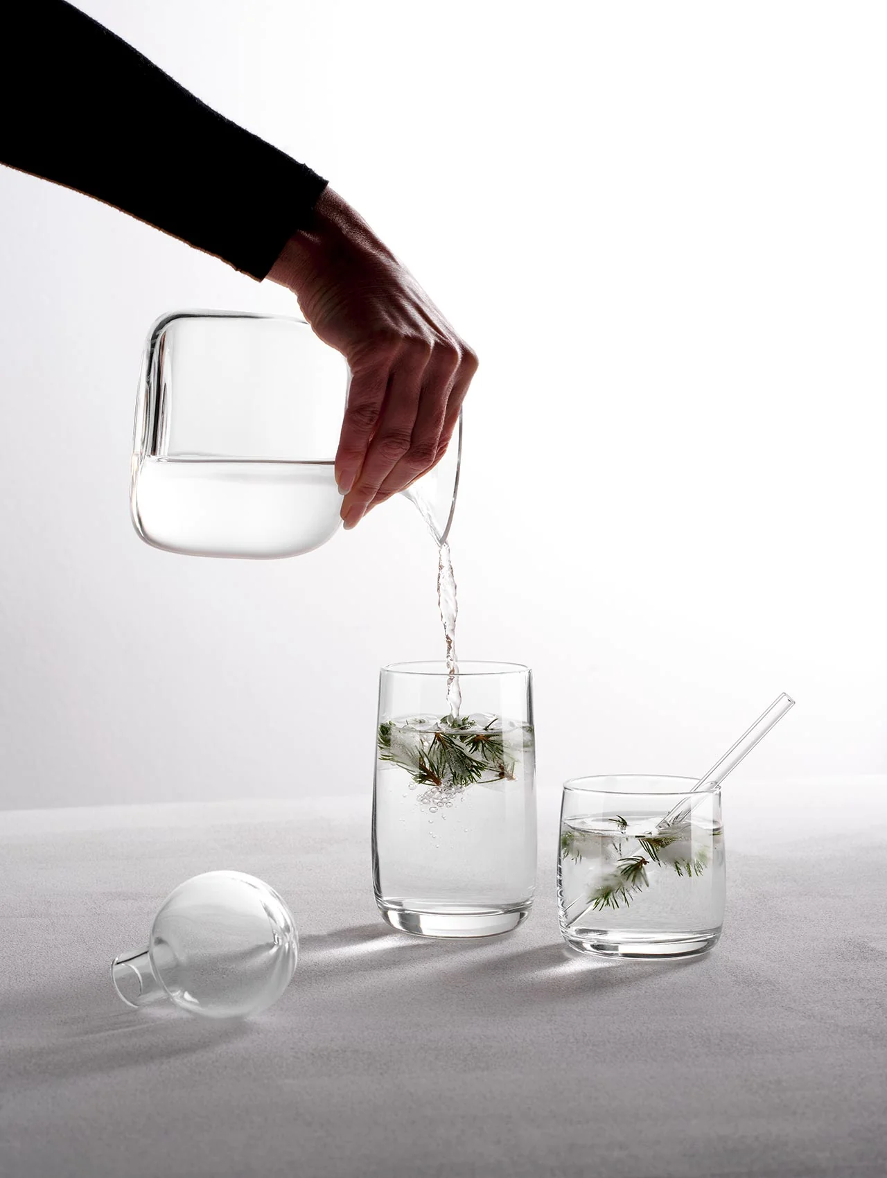 karaffe groß, clear - Image 4