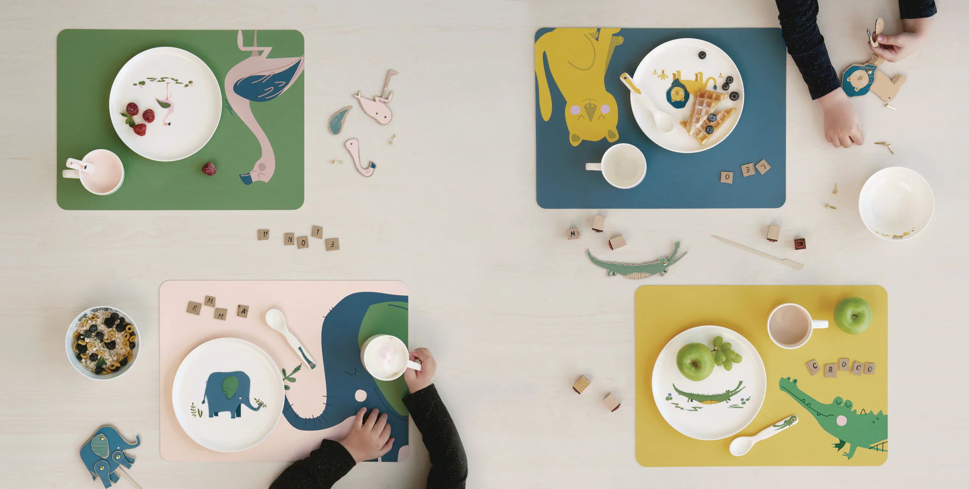 kindertischset, emma elefant - Image 2