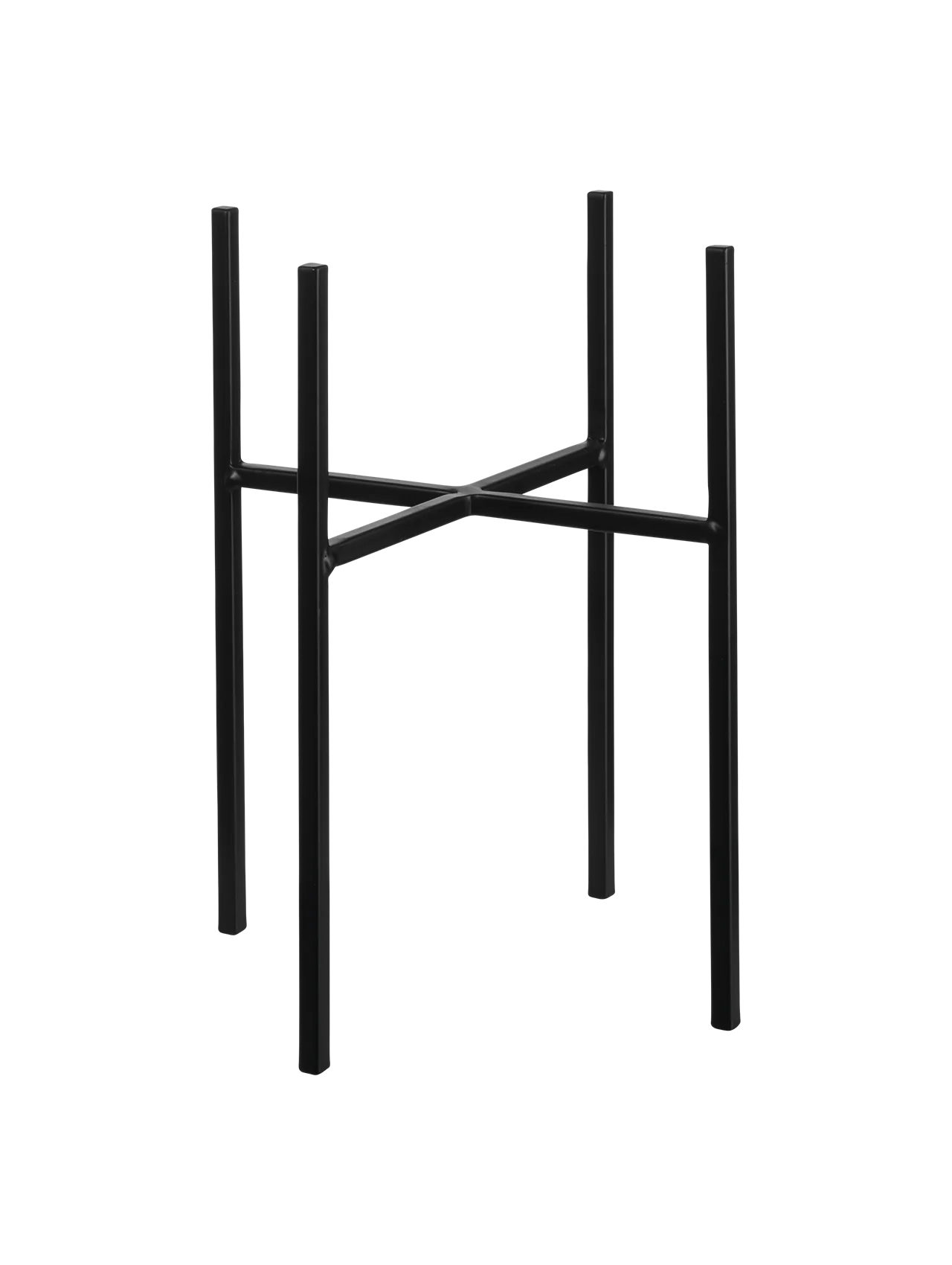 metallgestell, schwarz