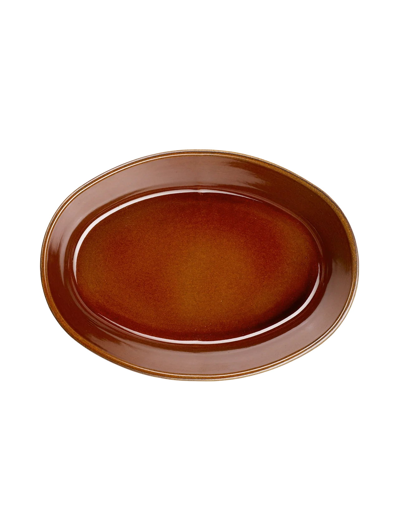 ofenform oval, brown - Image 2