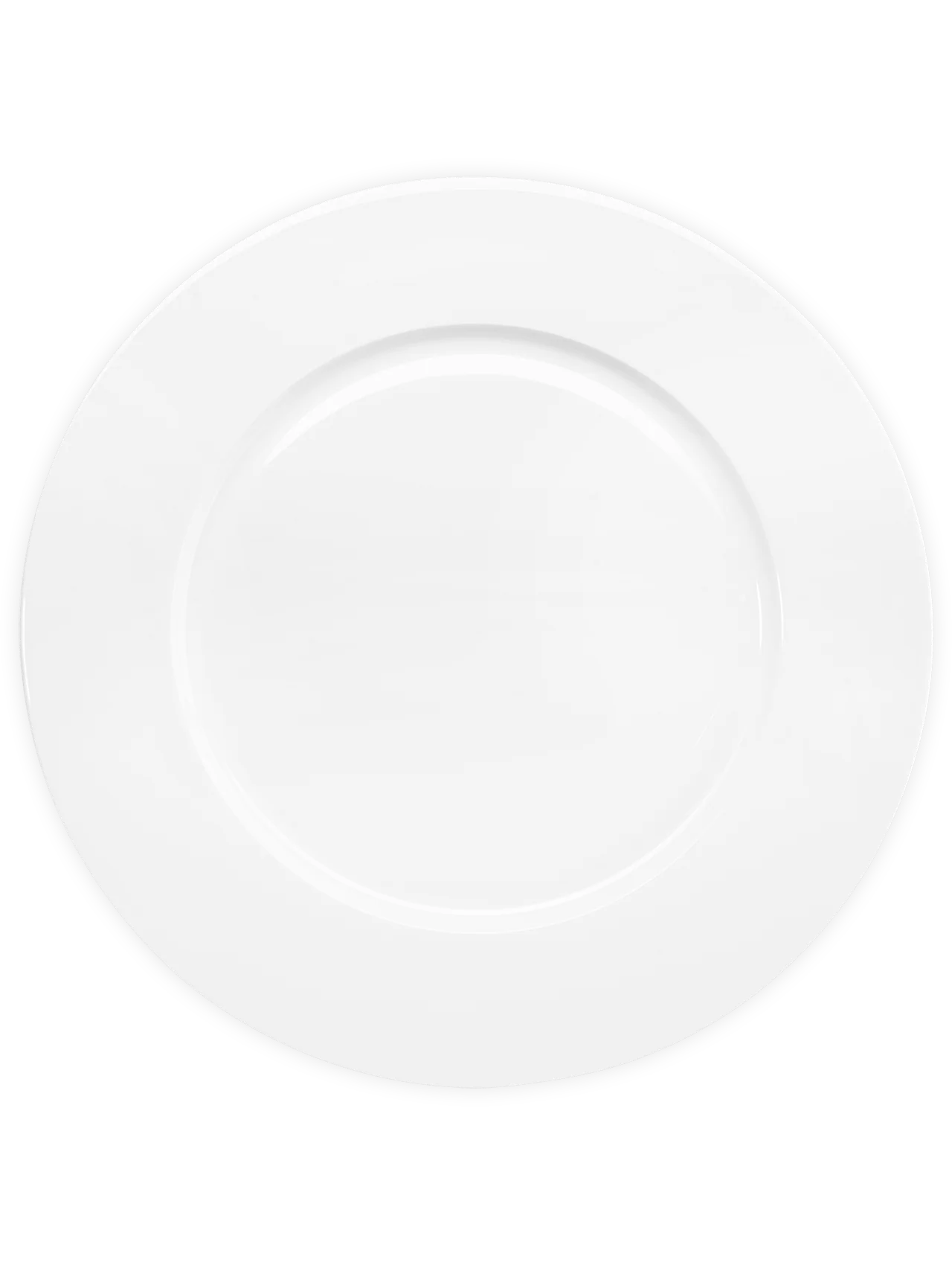 platzteller mit fahne