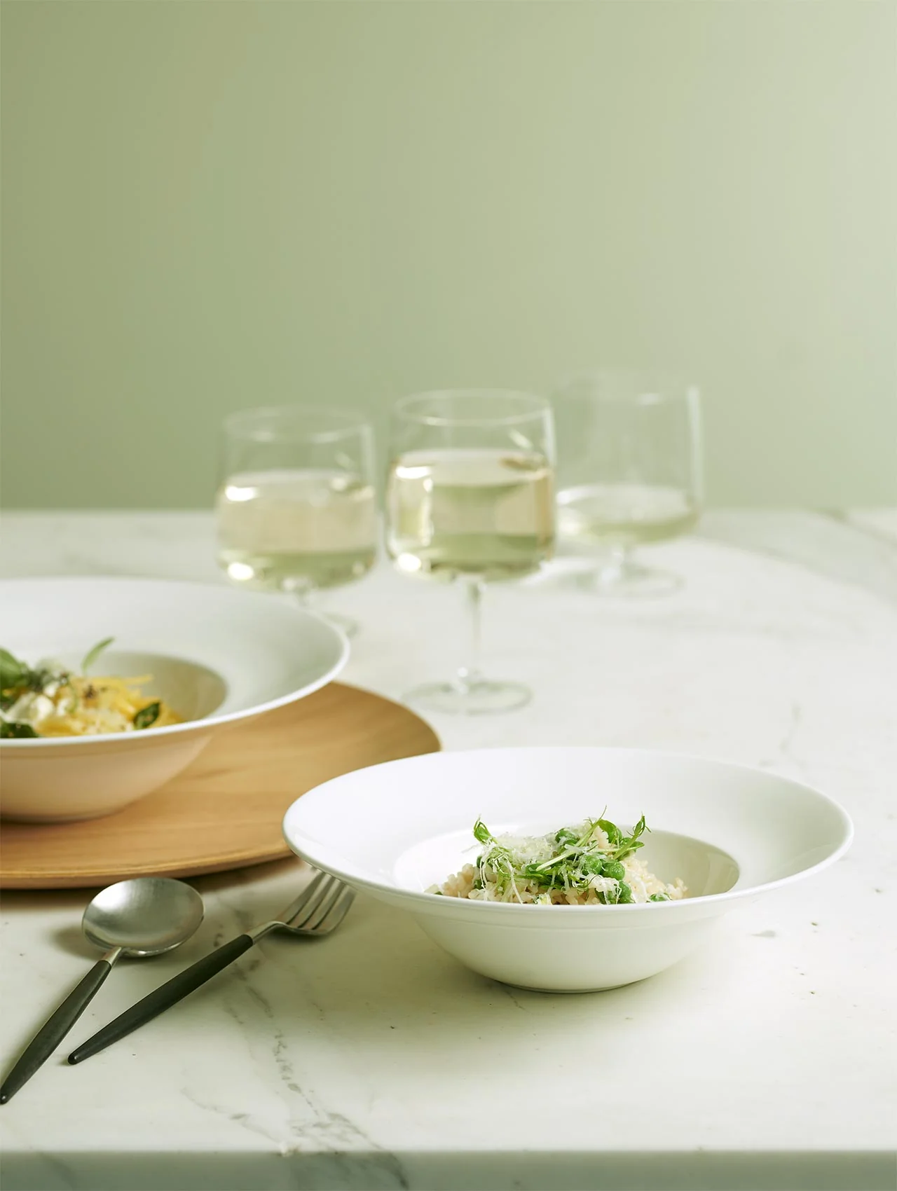 risotto gourmetteller, mit fahne - Image 3