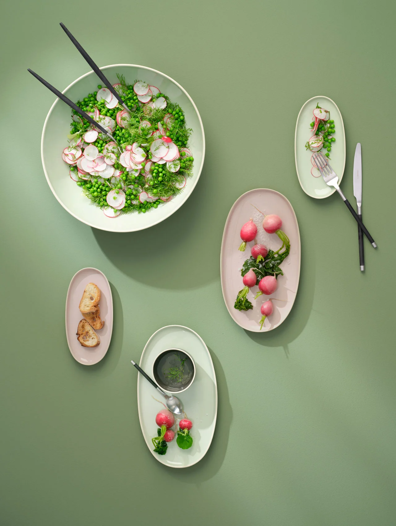 aperitifteller, oval, tarama - Image 3
