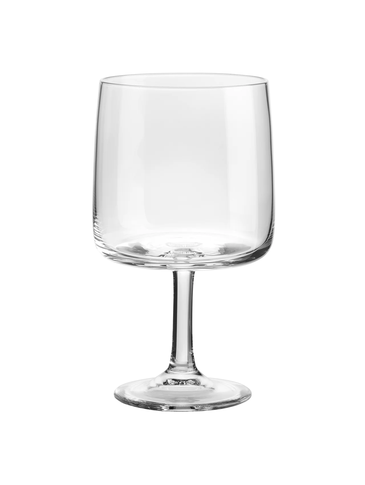stielglas, clear