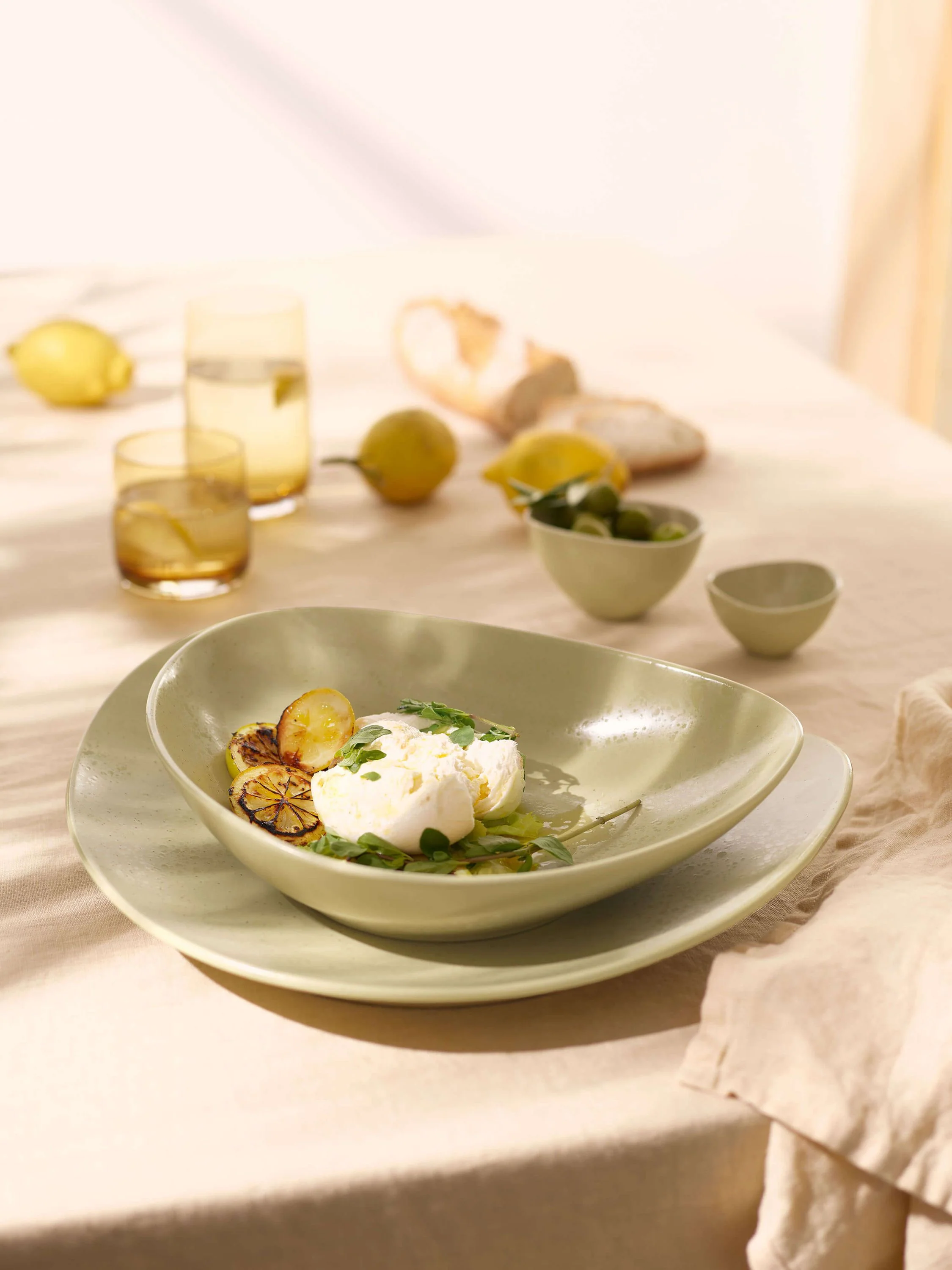 suppen-/pastateller, panna - Image 3