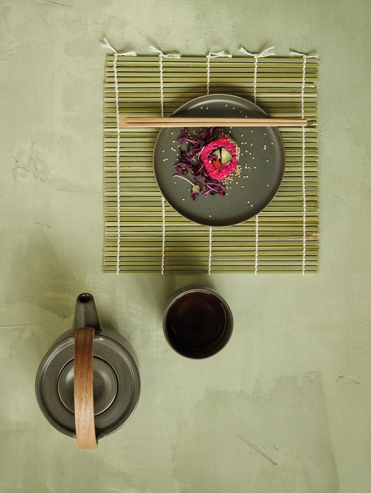 teekanne mit holzgriff, nori - Image 3