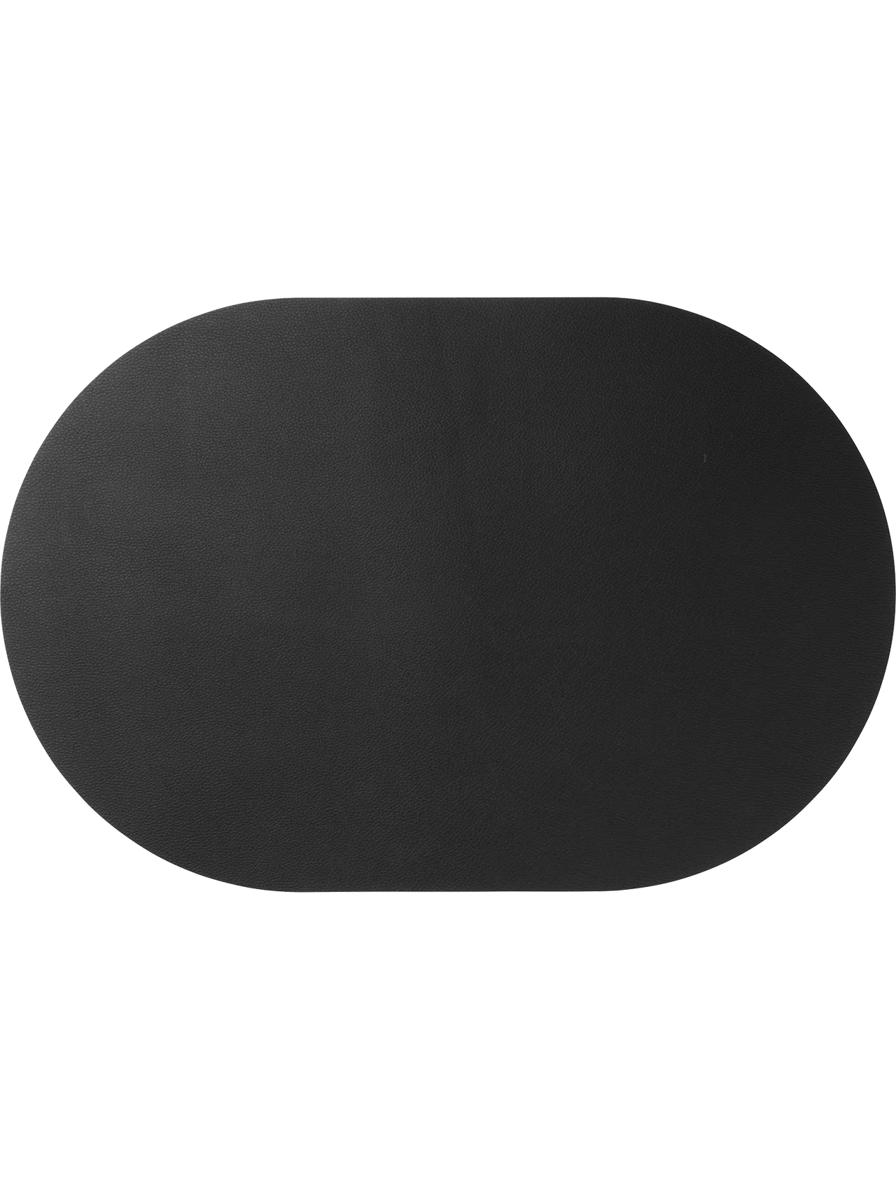 tischset oval, black