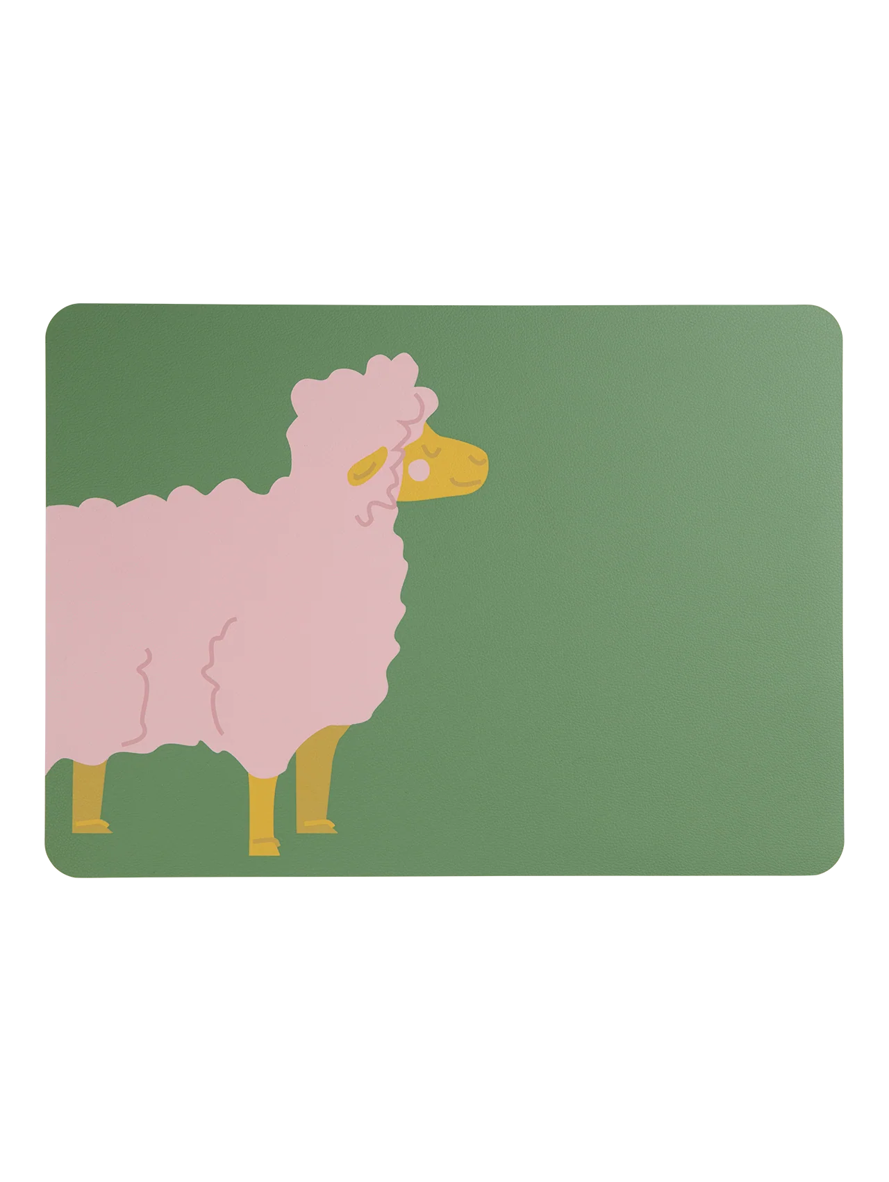 tischset, schaf silvia