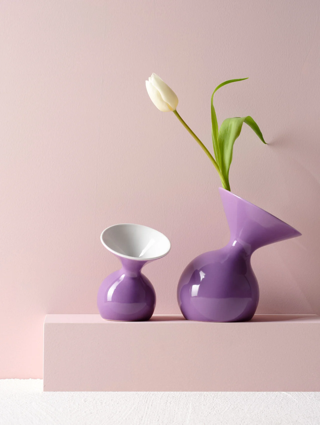 tischvase, mauve - Image 2