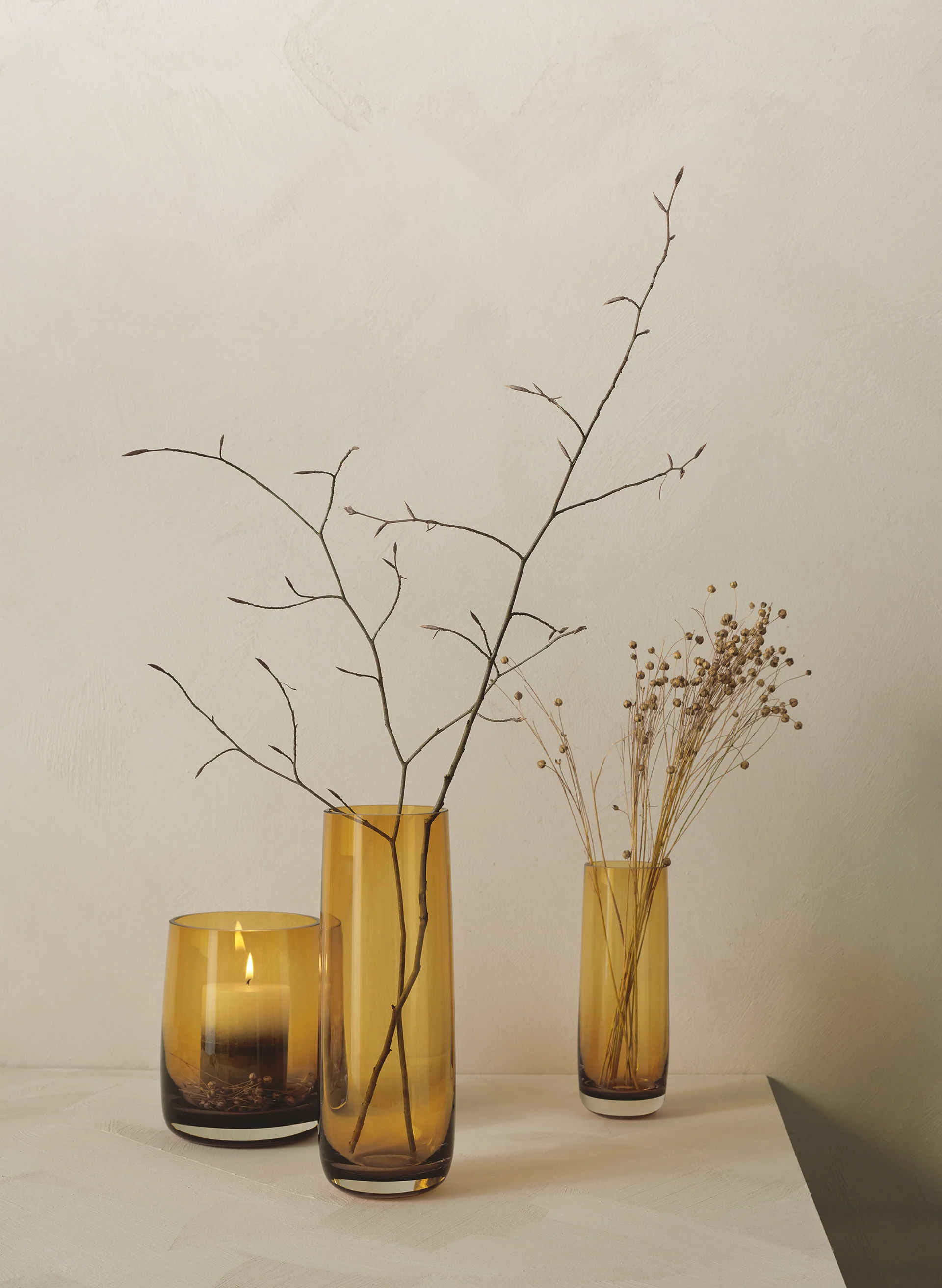 vase, amber - Image 4
