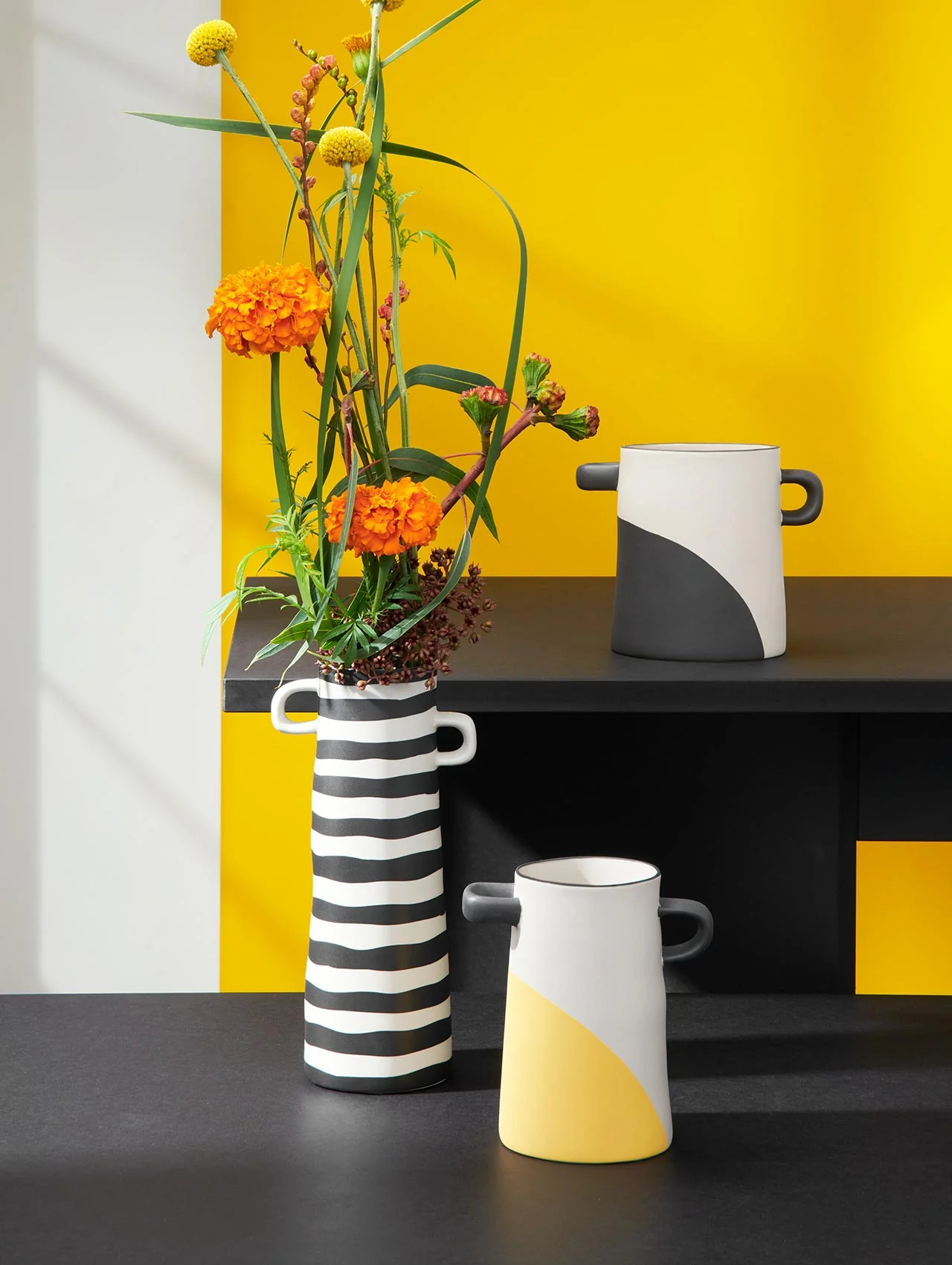 vase, gelb getunkt - Image 2