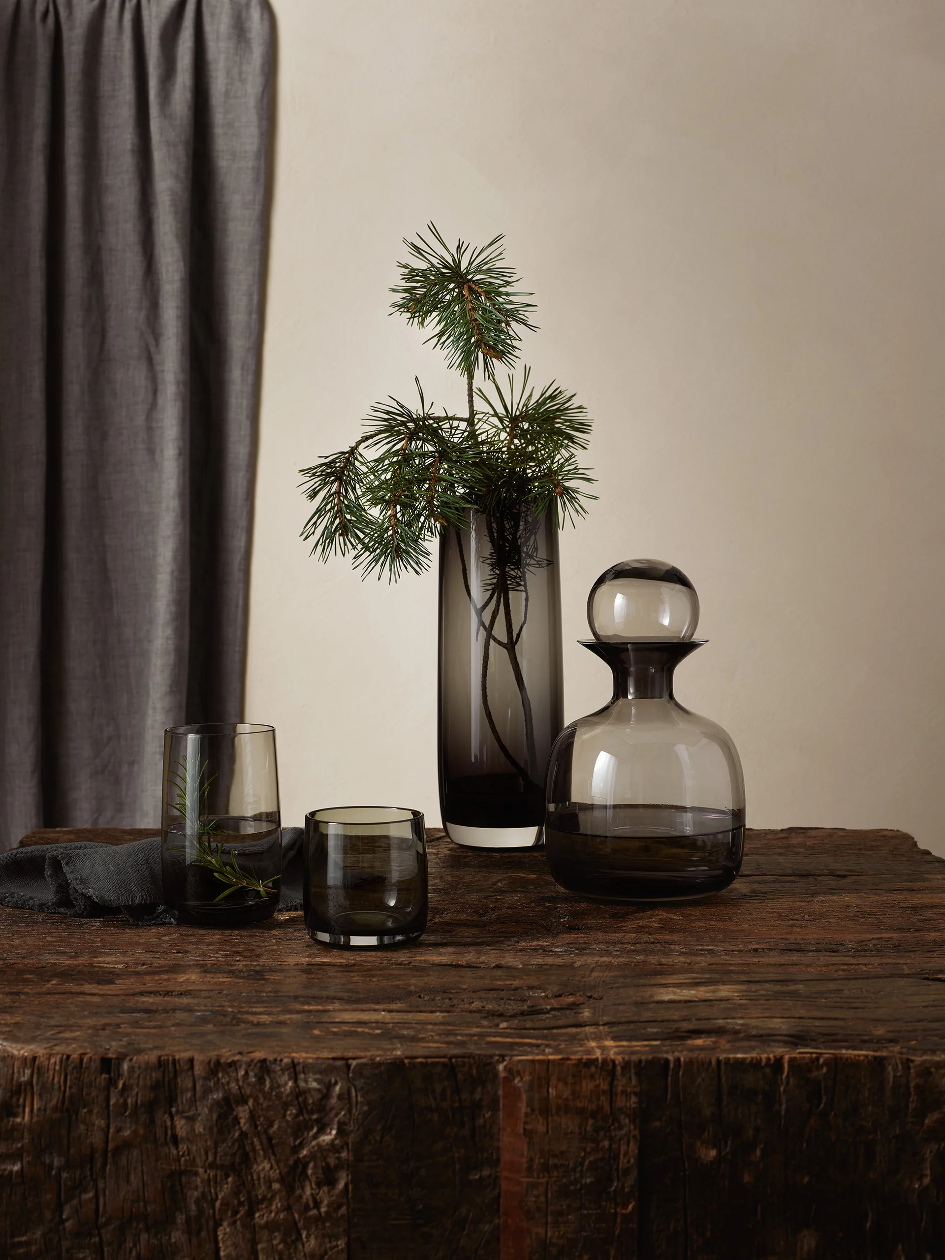 vase, grau - Image 3