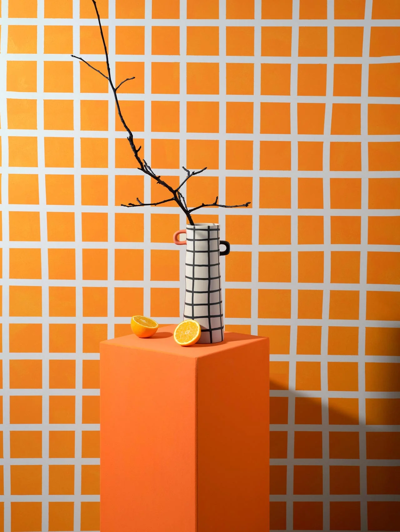 vase, kariert - Image 2