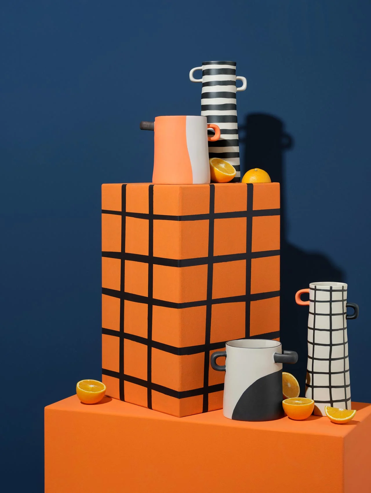 vase, orange geteilt - Image 2