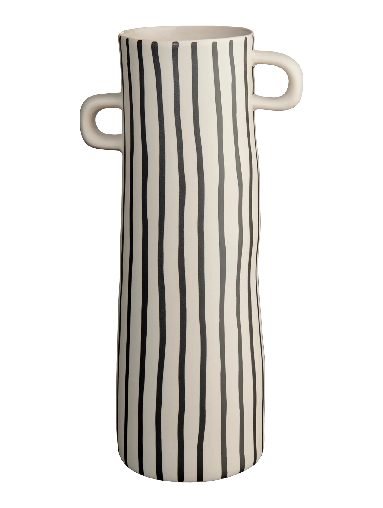 vase, vertikal gestreift