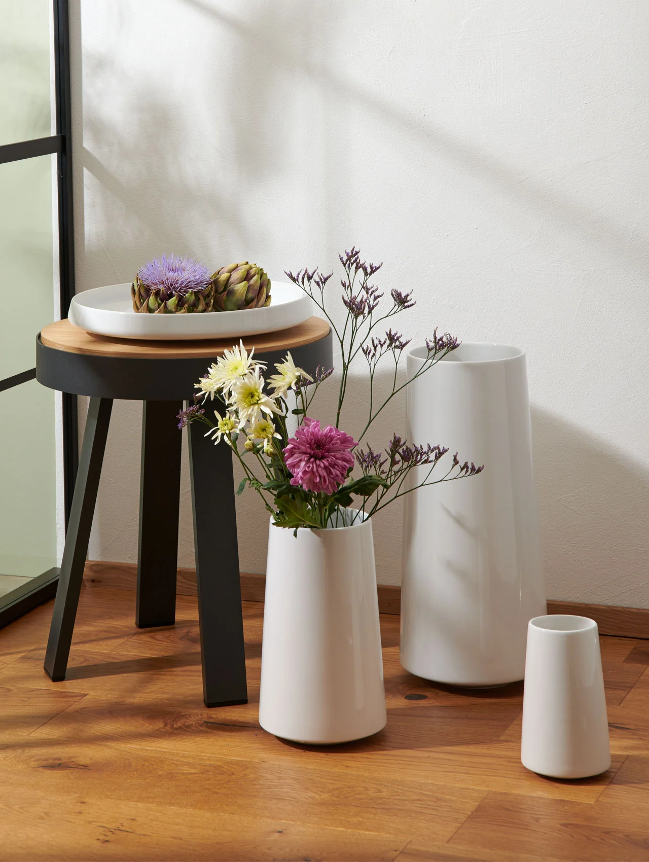 vase, weiß - Image 2