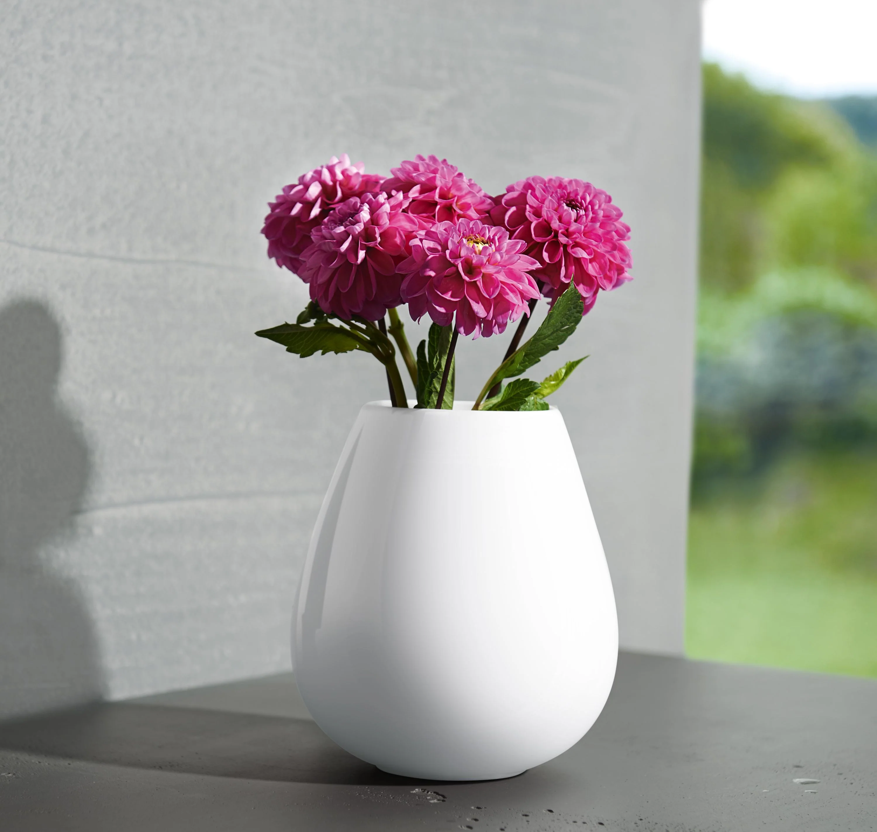 vase, weiß - Image 3