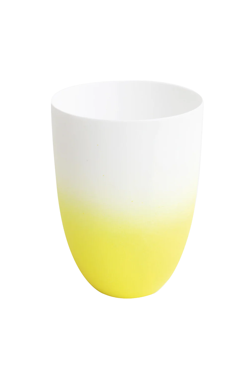 vase/windlicht, gelb