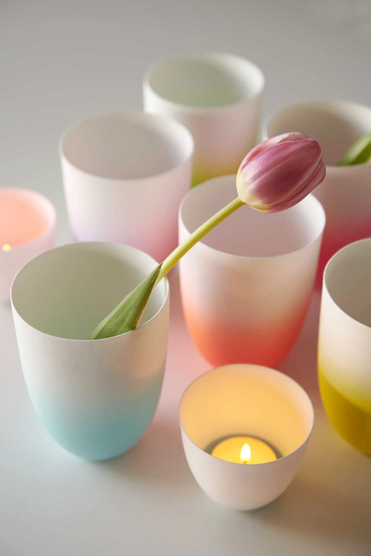 vase/windlicht, pink - Image 2
